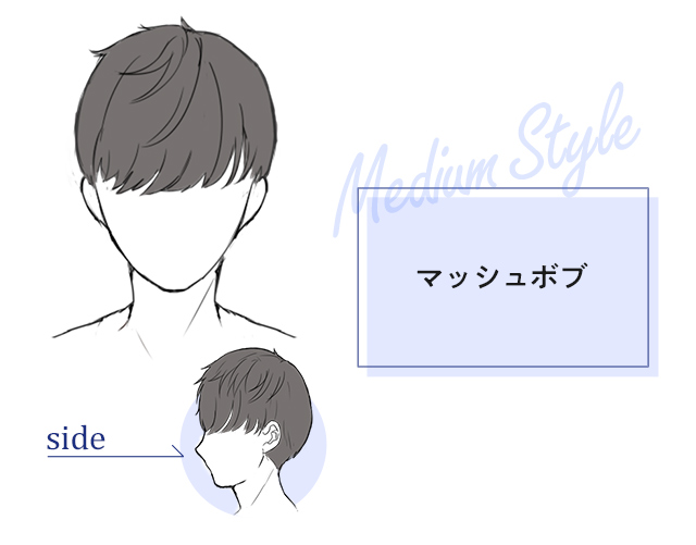 男子中学生 髪型 イラスト Htfyl