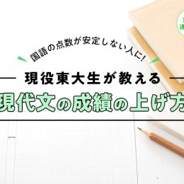 国語の点数が安定しない人に！現役東大生が教える、現代文の成績の上げ方