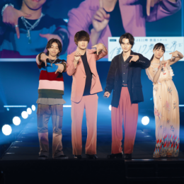 佐野勇斗、結木滉星、大友花恋、YOSHIが“桜”色のアイテムをまとって『TGC しずおか 2020 by TOKYO GIRLS COLLECTION』に登場 佐野「このドラマは“うるキュン”」＜僕だけが17歳の世界で＞